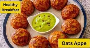 Healthy Oats Appe Recipe for Breakfast