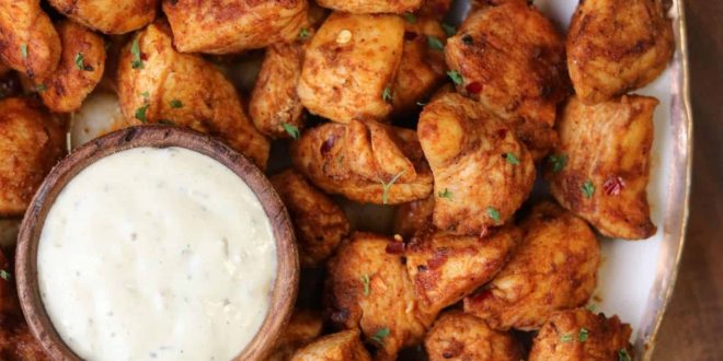 Healthy Recipe Buffalo Chicken Nuggets
