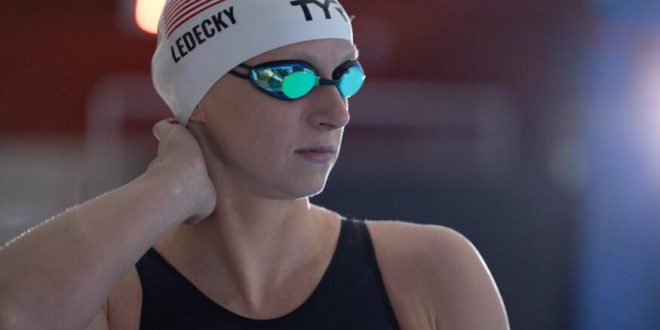 Katie Ledecky Participates in Healthcare Wellness Initiative