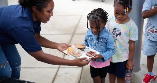 Nutrition Services Offer Meals to Children.