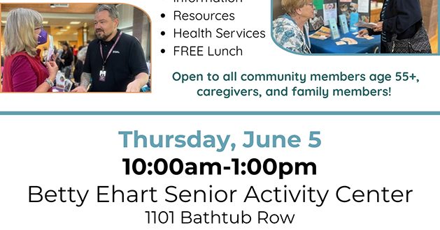 Senior Health & Wellness Fair June 5 - Stay Informed, Stay Healthy