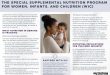 Significant changes planned for US nutrition program benefiting women and children.