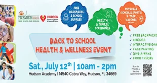 3rd Annual Back to School Health & Wellness Event - Hudson Academy