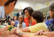 Michelle Obama Remains Focused on Children's Nutrition.