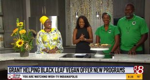 Health First Indiana Grant Backs Black Leaf Vegan's Wellness Programs