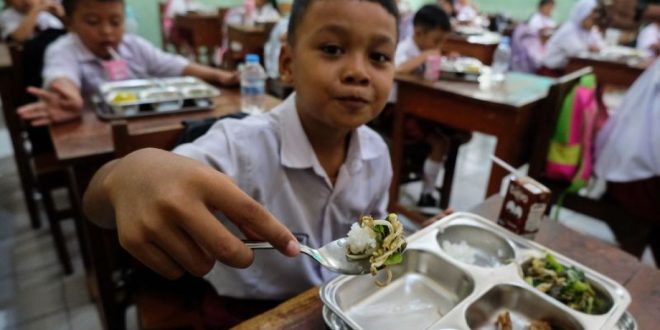 Indonesia's Free Meals Program Enhances Child Nutrition, Dietary Patterns