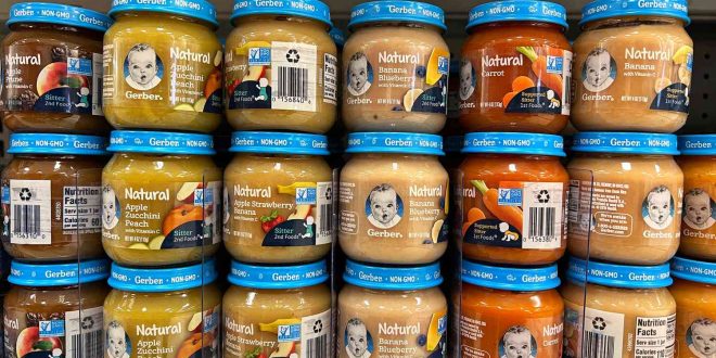New Study Finds Majority of Baby Foods in Major U.S. Grocery Stores Don't Meet Nutrition Guidelines