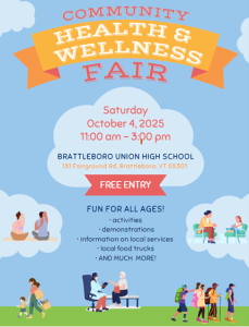 Community Health & Wellness Fair Coming to Brattleboro October 4