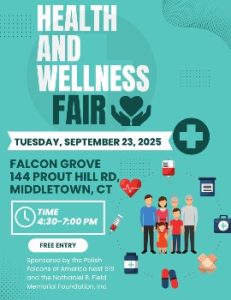 Field Foundation and Polish Falcons to Co-Host Health and Wellness Fair on September 23rd