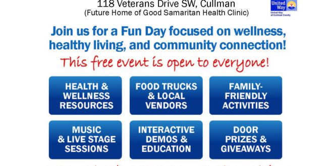 Good Samaritan Health Clinic Health and Wellness Fun Day, Part 2 – all the details!