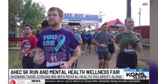 More than 300 participate in mental health wellness fair and 5K run.
