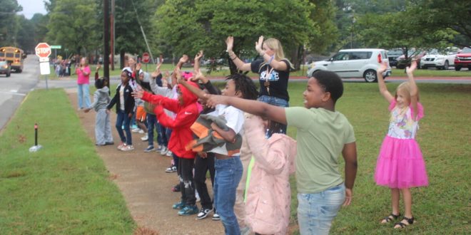 Parade Celebrates School Improvement for Health, Wellness, and Environmental Studies Magnet Elementary School