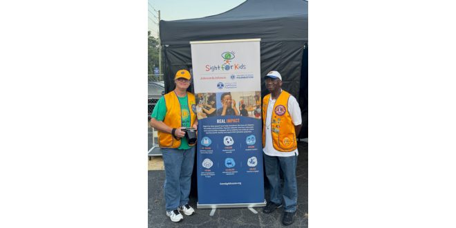 South Cobb Lions Vision Screenings at Black Men's Health Wellness Day