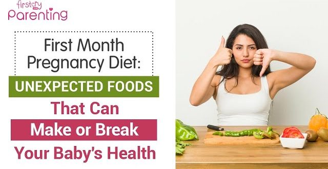 Unexpected guidelines for diet during pregnancy.