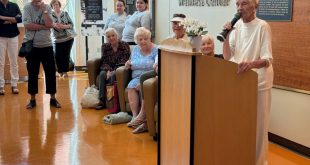 Gift of good health Original benefactor donates $125,000 to wellness center for 25th anniversary