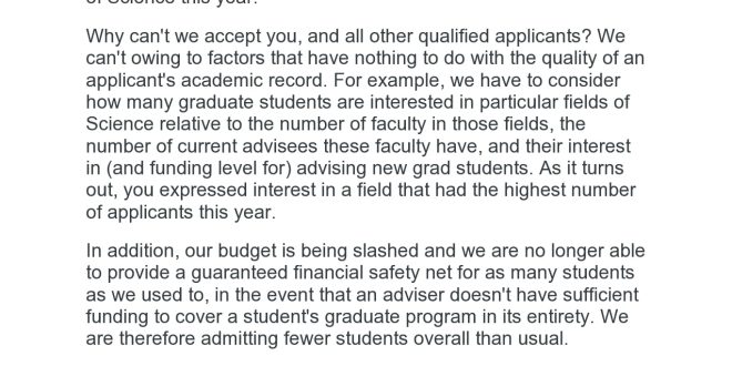 Making Rejection Normal for University Students