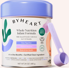 Consumer alert State issues advisory for ByHeart Whole Nutrition Infant Formula